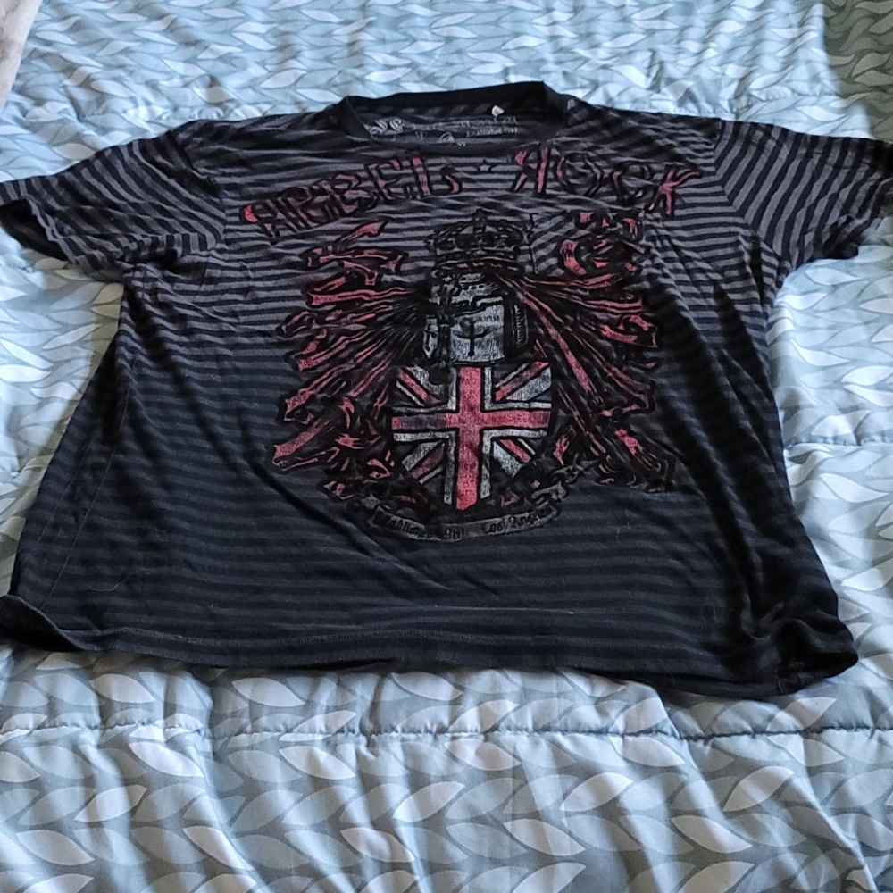Guess men's rebel rock shirt